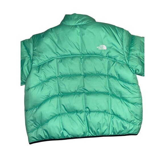 The North Face 1996 RETRO Nuptse Jacket Hooded Chlorophyll Sz 2XL Like New - Picture 5 of 11